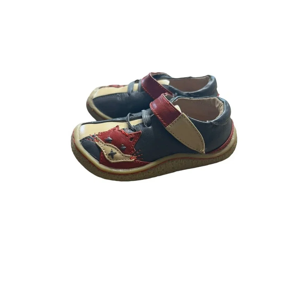 Livie & Luca Sz 6 Leather Fox Shoes